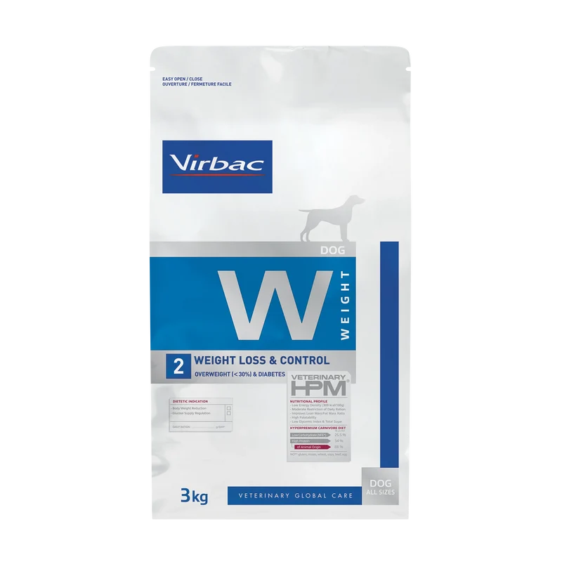 Virbac Veterinary HPM Diététique Weight Loss & Control - croquettes chien