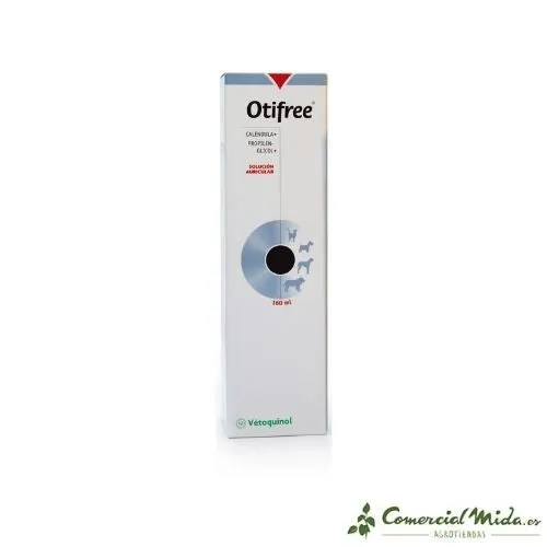 OTIFREE Otic Solution pour animaux de compagnie