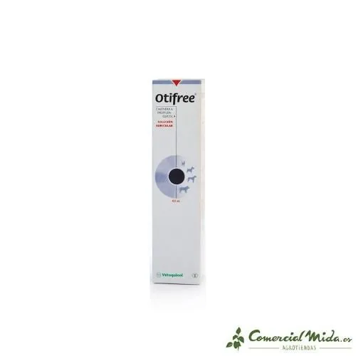 OTIFREE Otic Solution pour animaux de compagnie