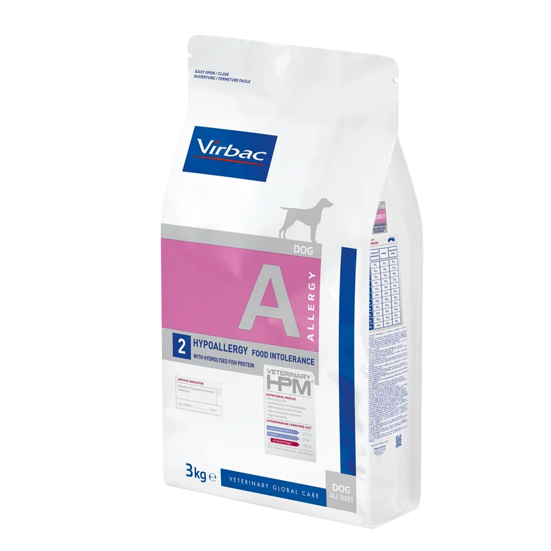 Virbac Veterinary HPM Diététique Hypoallergy Food Intolerance - croquettes chien