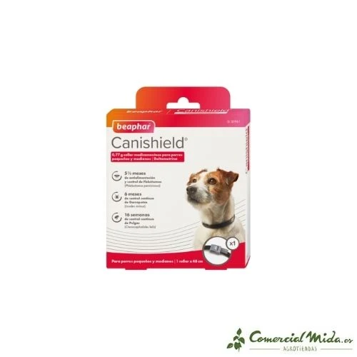 BEAPHAR Canishield Collier Antiparasitaire pour Petits Chiens