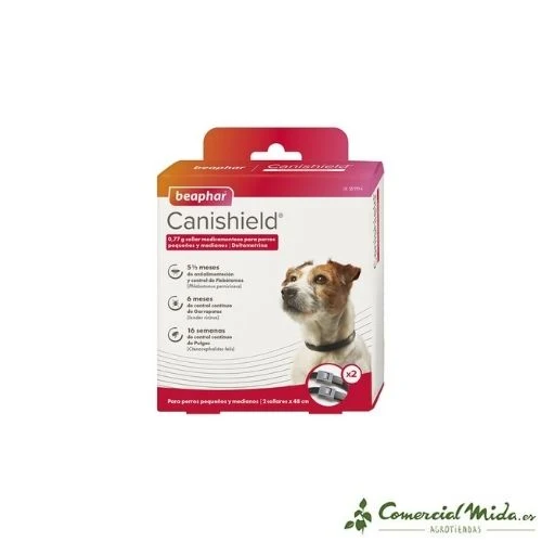 BEAPHAR Canishield Collier Antiparasitaire pour Petits Chiens