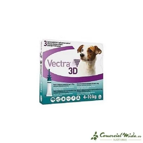 Pipettes antiparasitaires CEVA VECTRA 3D pour chiens