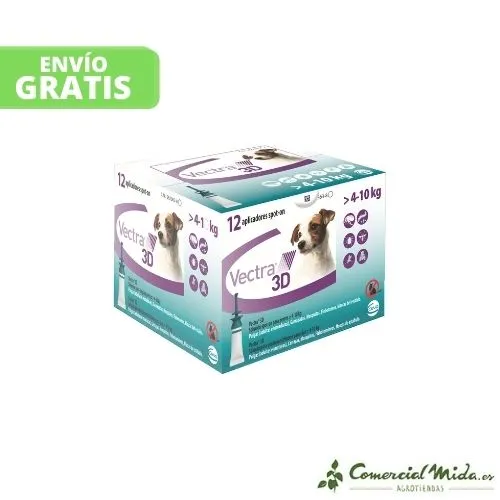 Pipettes antiparasitaires CEVA VECTRA 3D pour chiens