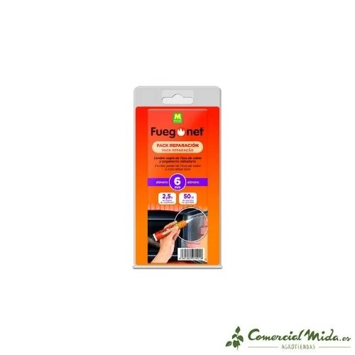 Pack de réparation avec cordon isolant pour cheminées