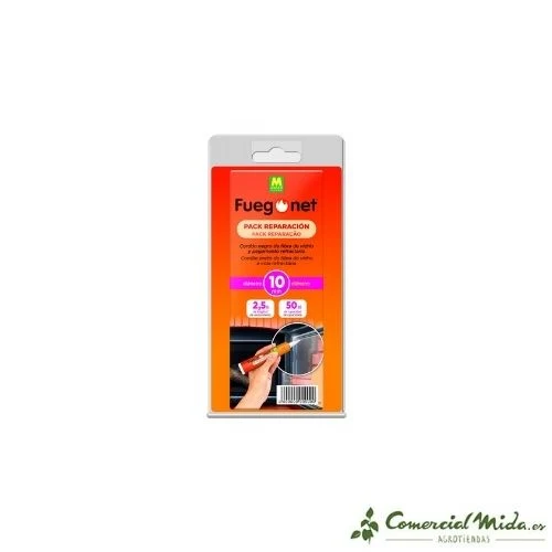 Pack de réparation avec cordon isolant pour cheminées