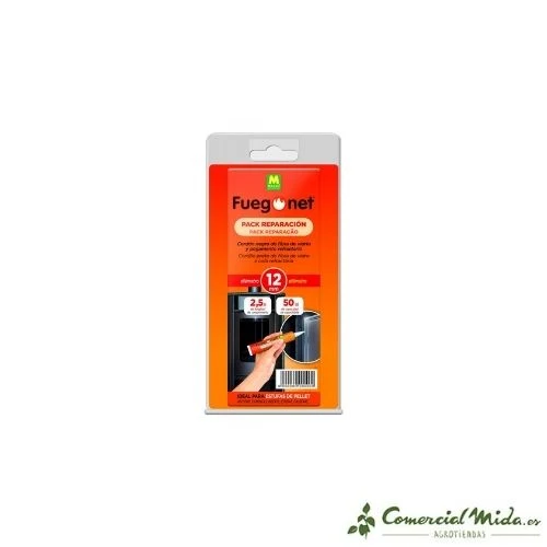 Pack de réparation avec cordon isolant pour cheminées