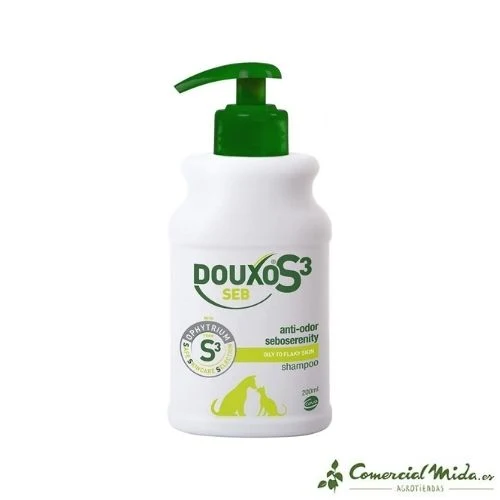 DOUXO SEB S3 Solution Anti-Séborrhée pour Chiens et Chats