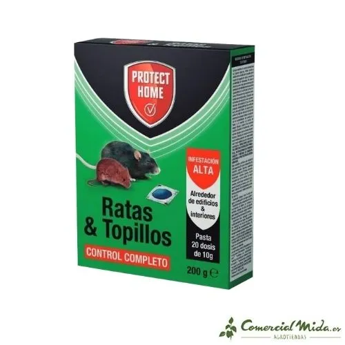 Topicide Raticide APPÂTS FRAIS (Campagnols, Taupes et Rats)