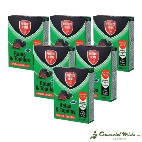 Topicide Raticide APPÂTS FRAIS (Campagnols, Taupes et Rats)
