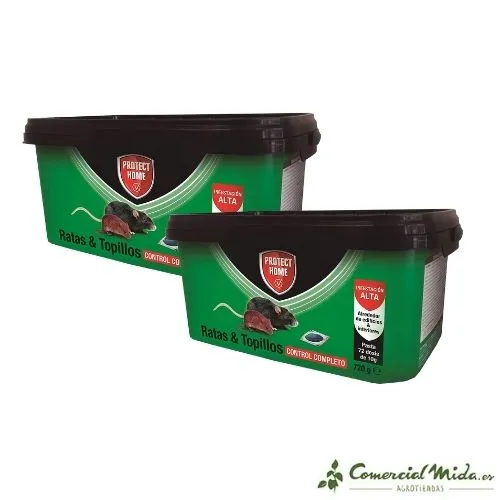 Topicide Raticide APPÂTS FRAIS (Campagnols, Taupes et Rats)