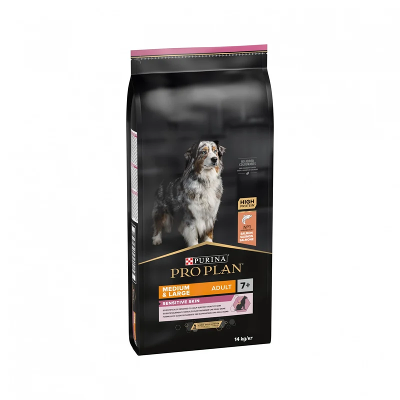 Pro Plan Sensitive Skin Medium & Large Adult au saumon - croquettes chien