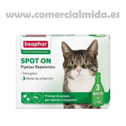 Beaphar Pipettes répulsives naturelles pour chats