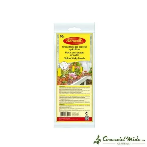 AEROXON Piège Adhésif pour Insectes (Pack 10 Unités)