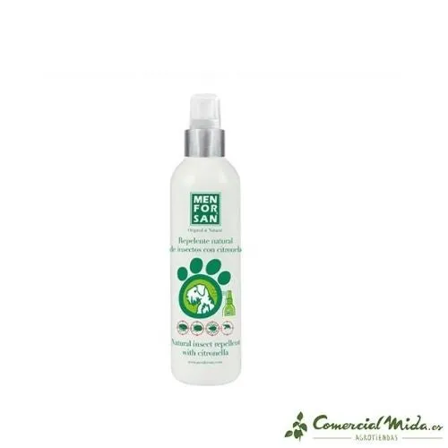 Spray insectifuge MENFORSAN à la citronnelle pour chiens