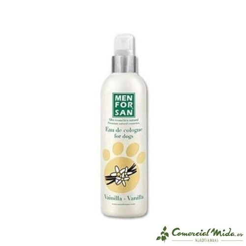 MENFORSAN eau de toilette 125ml parfum VANILLE pour chien