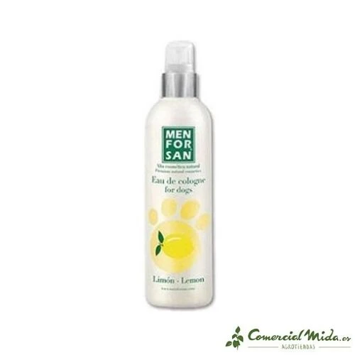 MENFORSAN eau de toilette 125ml parfum CITRON pour chien