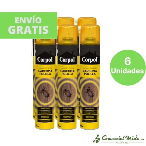 Spray CORPOL ANTIXILOFAGOS AEROSOL 500ml