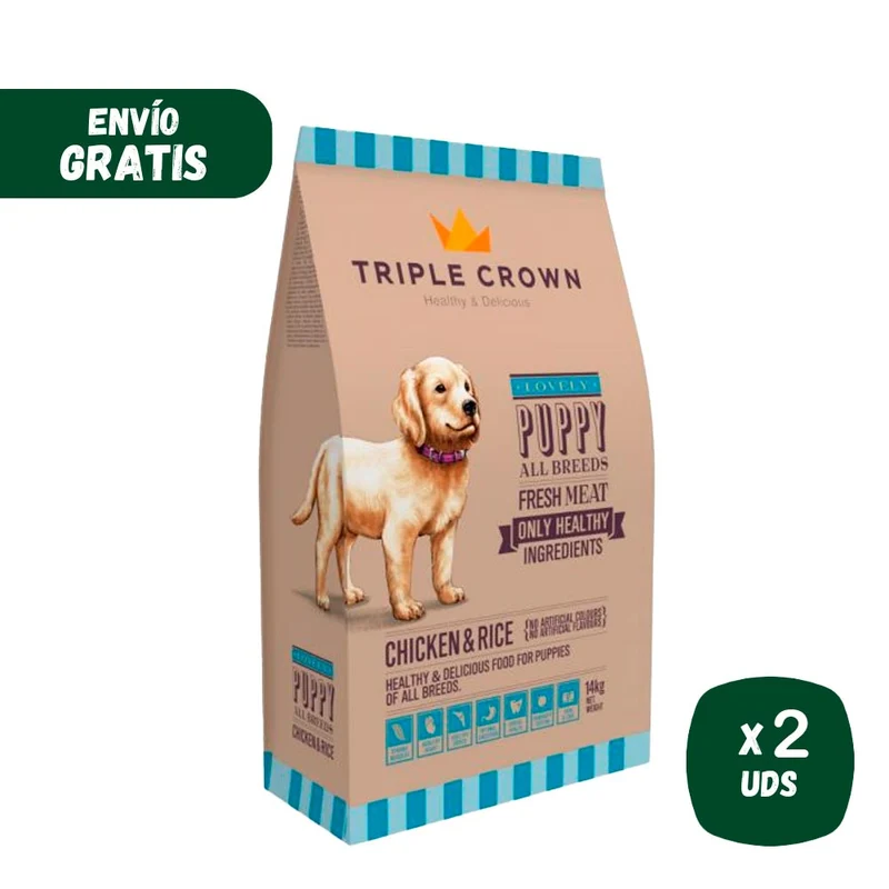 Je pense TRIPLE CROWN LOVELY BIG PUPPY 14 kg (Chiots Grandes Races)