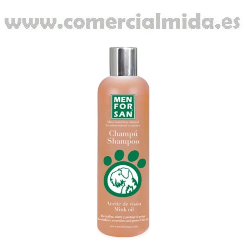 Menforsan MINK OIL shampoing pour chiens