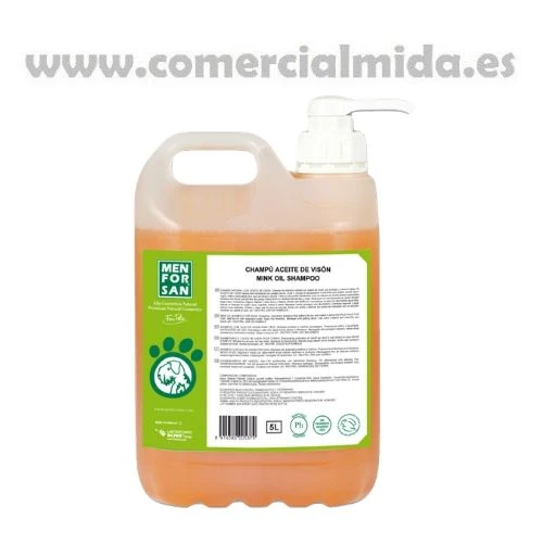 Menforsan MINK OIL shampoing pour chiens