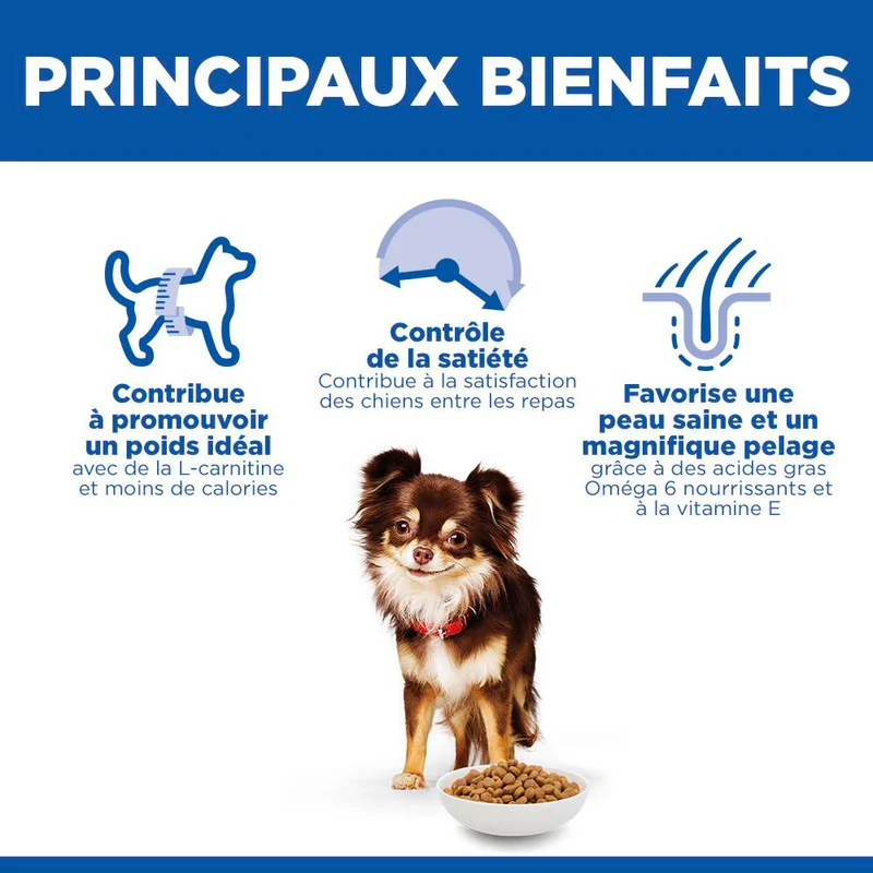Hill's Science Plan Light Small & Mini Adult au poulet - croquettes chien
