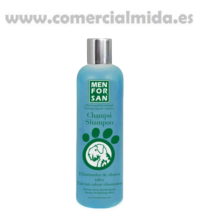MENFORSAN TALCO shampooing 300ml éliminateur d'odeurs