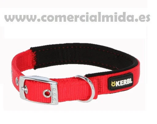 Collier en nylon KERBL MIAMI PLUS pour chiens (différentes tailles)