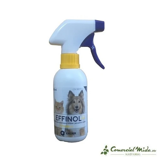 Spray antiparasitaire EFFINOL pour chiens et chats