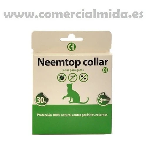 Collier répulsif NEEMTOP pour tous types d'insectes pour chats