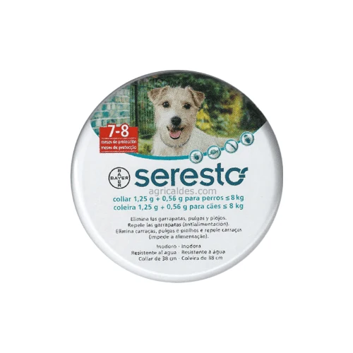 Collier SERESTO BAYER pour chien anti puces, tiques et poux