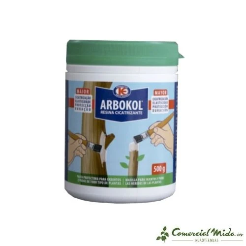 Mastic résine ARBOKOL pour greffes et plaies végétales