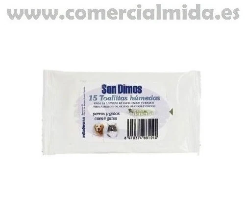 Lingettes nettoyantes multi-usages SANDIMAS pour animaux de compagnie