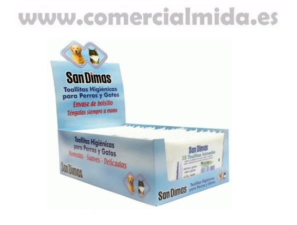 Lingettes nettoyantes multi-usages SANDIMAS pour animaux de compagnie