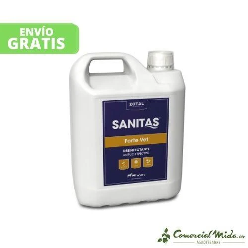 SANITAS FORTE VET ZOTAL Désinfectant Action Rapide