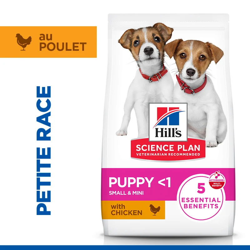 Hill's Science Plan Small & Mini Puppy au poulet - croquettes chiot