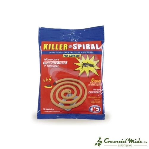 Insecticide Killer Spiral Bengal Anti Moustiques - 10 spirales