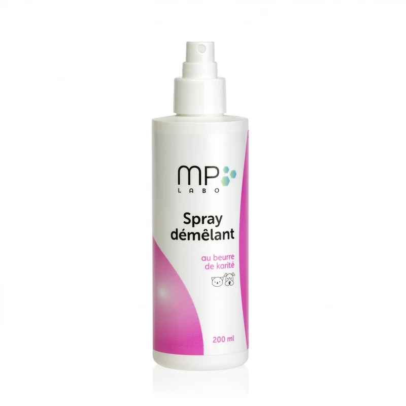 Spray démêlant au beurre de karité Mp Labo chat, chien