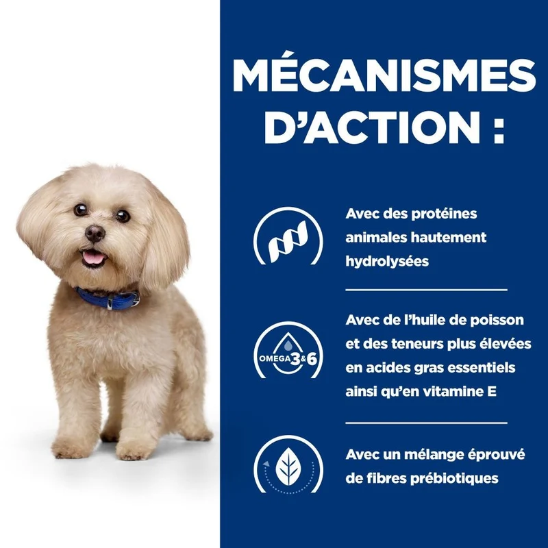 Hill's Prescription Diet z/d Food Sensitivities Mini - croquettes chien