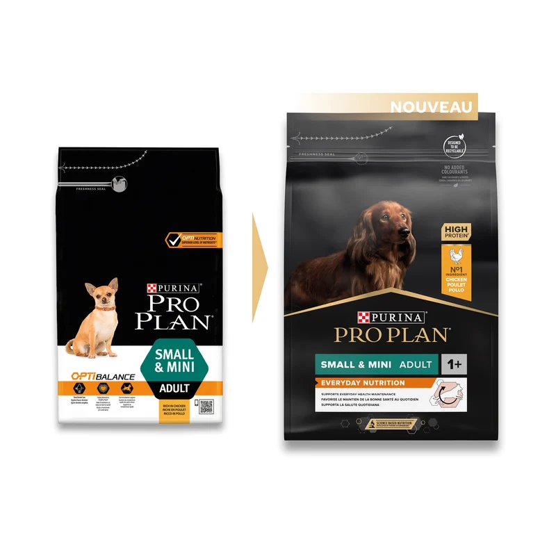 Pro Plan Everyday Nutrition Small & Mini Adult au poulet - croquettes chien