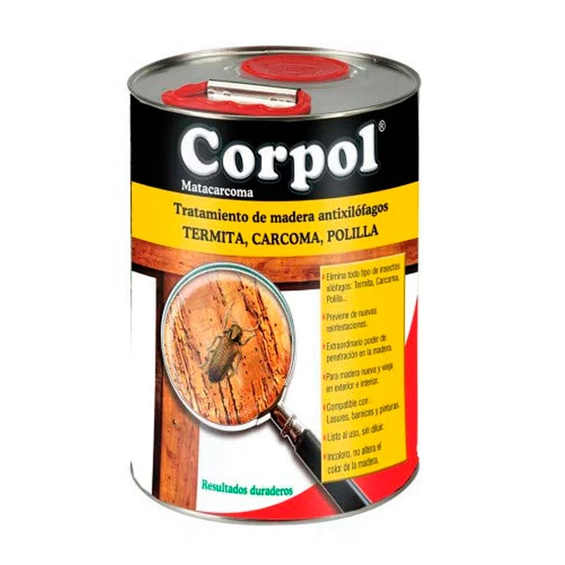 CORPOL Matacarcoma ver du bois, traitement des termites et des mites pour le bois