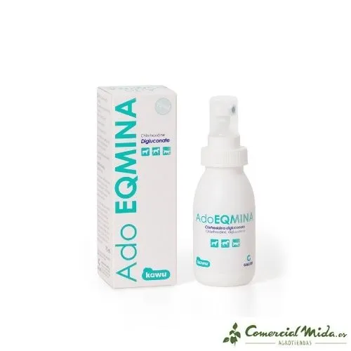 Ado Eqmina CALIER Spray Antiseptique Désinfectant pour Animaux de Compagnie 70 ml