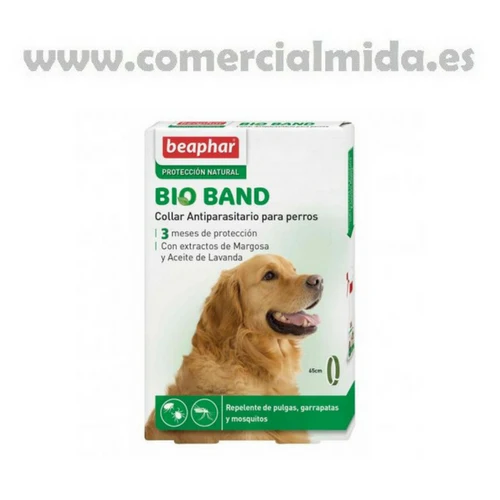 Collier Beaphar Bio Band à l'extrait de margosa pour chiens