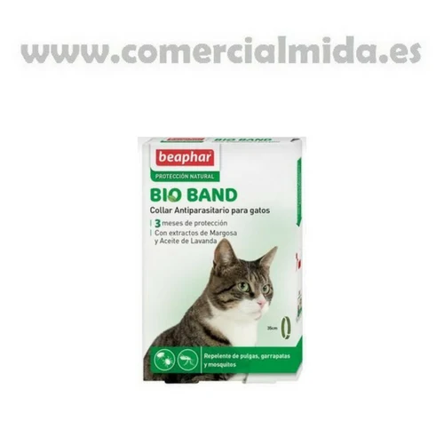 Collier BioBand à l'extrait de margosa pour chats