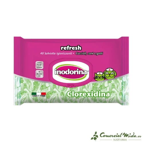 INODORINA Lingettes hygiéniques Refresh