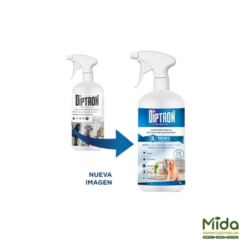 Insecticide total antiparasitaire pour animaux de compagnie de DIPTRON QM