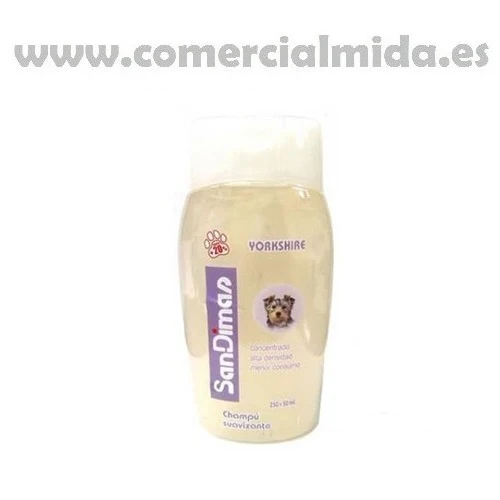 SANDIMAS shampoing adoucissant 300ml pour chiens YORKSHIRE