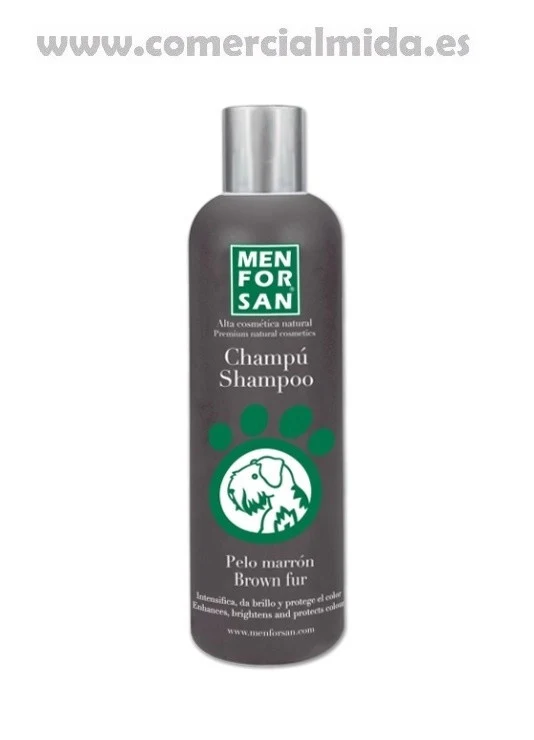 Shampooing Intensificateur de Couleur MENFORSAN (Marron, Noir ou Blanc)