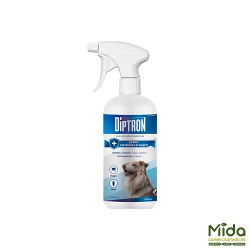 DIXIE Spray antiparasitaire pour chien 500ml contre les puces et les poux