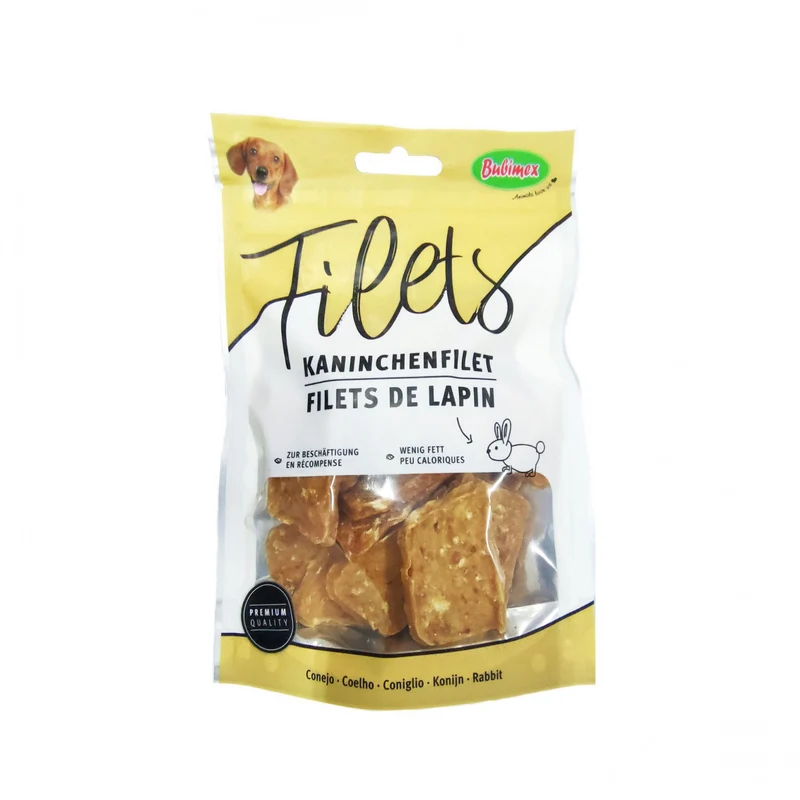 Filets de viande chien